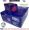 Przednie klocki Ultimax2 + tarcze hamulcowe EBC seria PREMIUM Chevrolet Tahoe 2000-2006